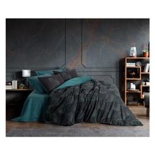 Cotton Box Noche Petrol Dark Tek Kişilik 160x220 cm Nevresim Takımı