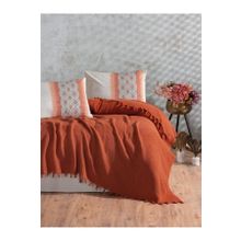 Cotton Box Papina Jakarlı Çift Kişilik Tarçın Pike Takımı