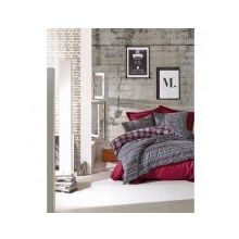 Cotton Box Ranforce Jonas Bordo Çift Kişilik Nevresim Takımı