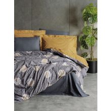 Cotton Box Strew Gri Modern Çift Kişilik 200x220 cm Nevresim Takımı