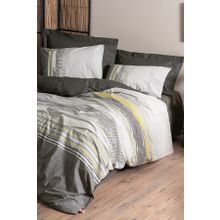 Cotton Box Taron Vizon Toprak Çift Kişilik 200x220 cm Nevresim Takımı