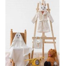 Cotton Box Zürafa Krem Bebek Bornoz Seti