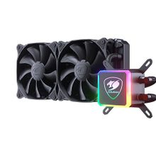 Cougar Aqua 240 Cgr-Aqua-240 Argb TR4 Uyumlu Sıvı Soğutmalı İşlemci Fanı