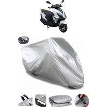 Coverplus Apachi Joy 125 Gri Arka Çanta Uyumlu Su Geçirmez Motosiklet Brandası
