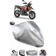 Coverplus Aprilia Dorsoduro Gri Arka Çanta Uyumlu Su Geçirmez Motosiklet Brandası
