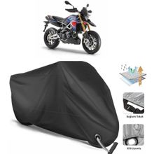 Coverplus Aprilia Dorsoduro Siyah Motosiklet Branda