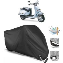 Coverplus Aprilia Mojito 125 Custom Siyah Motosiklet Branda