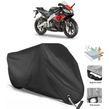 Coverplus Aprilia RS 125 Siyah Motosiklet Branda