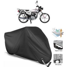 Coverplus Arora AR 100-8 Klasik Çelik Siyah Motosiklet Branda