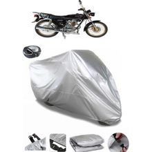 Coverplus Arora AR 100-8 Sport Gri Arka Çanta Uyumlu Su Geçirmez Motosiklet Brandası