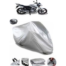 Coverplus Arora AR 125-43 Yebere Gri Arka Çanta Uyumlu Su Geçirmez Motosiklet Brandası