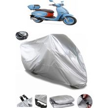 Coverplus Arora AR 50 Cappuccino Gri Arka Çanta Uyumlu Su Geçirmez Motosiklet Brandası