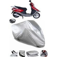 Coverplus Arora AR 50 Special Gri Arka Çanta Uyumlu Su Geçirmez Motosiklet Brandası
