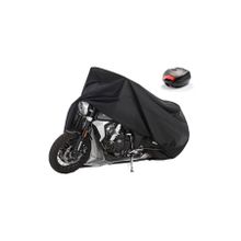 Coverplus Arora Beatrix Arka Çanta Uyumlu Siyah Motosiklet Brandası