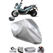 Coverplus Arora Beatrix Gri Arka Çanta Uyumlu Su Geçirmez Motosiklet Brandası