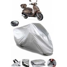 Coverplus Arora Cappucino 125 Gri Arka Çanta Uyumlu Su Geçirmez Motosiklet Brandası