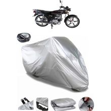 Coverplus Arora CG50 Gri Arka Çanta Uyumlu Su Geçirmez Motosiklet Brandası