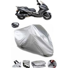 Coverplus Arora GT 250 Gri Arka Çanta Uyumlu Su Geçirmez Motosiklet Brandası