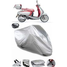 Coverplus Arora Mojito 125 Gri Arka Çanta Uyumlu Su Geçirmez Motosiklet Brandası