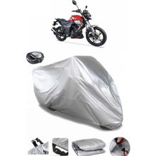 Coverplus Arora MT 125 Gri Arka Çanta Uyumlu Su Geçirmez Motosiklet Brandası