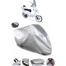 Coverplus Arora Safari 125 Gri Arka Çanta Uyumlu Su Geçirmez Motosiklet Brandası