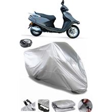 Coverplus Arora Special 125 Gri Arka Çanta Uyumlu Su Geçirmez Motosiklet Brandası