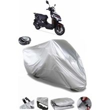 Coverplus Arora Verano AR 125-25 Gri Arka Çanta Uyumlu Su Geçirmez Motosiklet Brandası