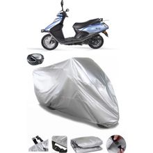Coverplus Arora Vesta 50 Gri Arka Çanta Uyumlu Su Geçirmez Motosiklet Brandası
