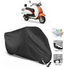 Coverplus Asya AS 125 Siyah Motosiklet Branda