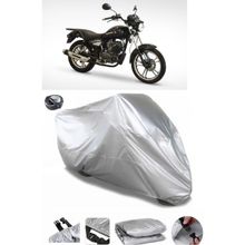 Coverplus Asya Pars 250 Gri Arka Çanta Uyumlu Su Geçirmez Motosiklet Brandası