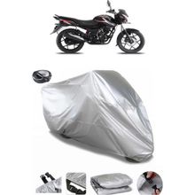 Coverplus Bajaj Discover 150 S Gri Arka Çanta Uyumlu Su Geçirmez Motosiklet Brandası