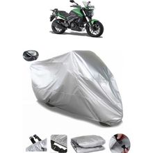 Coverplus Bajaj Dominar 400 Gri Arka Çanta Uyumlu Su Geçirmez Motosiklet Brandası