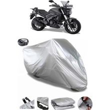 Coverplus Bajaj Dominar 400 UG Gri Arka Çanta Uyumlu Su Geçirmez Motosiklet Brandası