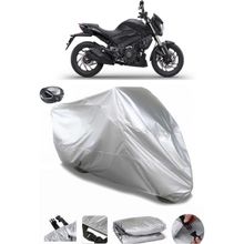 Coverplus Bajaj Dominar D 400 Gri Arka Çanta Uyumlu Su Geçirmez Motosiklet Brandası