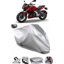 Coverplus Bajaj Pulsar N 250 Gri Arka Çanta Uyumlu Su Geçirmez Motosiklet Brandası