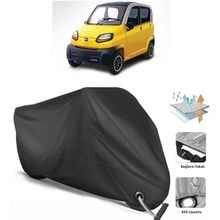 Coverplus Bajaj Qute RE 60 Siyah Motosiklet Branda