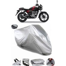 Coverplus Bajaj V 15 Gri Arka Çanta Uyumlu Su Geçirmez Motosiklet Brandası