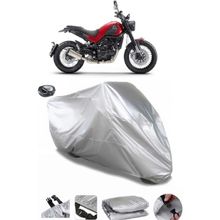 Coverplus Benelli Leoncino Gri Arka Çanta Uyumlu Su Geçirmez Motosiklet Brandası