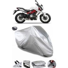 Coverplus Benelli TNT 250 Gri Arka Çanta Uyumlu Su Geçirmez Motosiklet Brandası