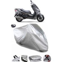Coverplus Benelli Zafferano Gri Arka Çanta Uyumlu Su Geçirmez Motosiklet Brandası
