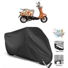 Coverplus Bianchi Happy 50 Siyah Motosiklet Branda
