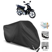 Coverplus Bisan Motocup 100 Siyah Motosiklet Branda