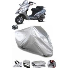 Coverplus Bisan Pasific 150 Gri Arka Çanta Uyumlu Su Geçirmez Motosiklet Brandası