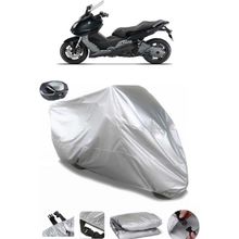 Coverplus Bmw C 600 Sport Gri Arka Çanta Uyumlu Su Geçirmez Motosiklet Brandası