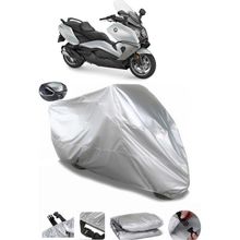 Coverplus Bmw C 650 GT Gri Arka Çanta Uyumlu Su Geçirmez Motosiklet Brandası