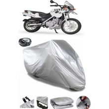 Coverplus Bmw F 650 GS Dakar Gri Arka Çanta Uyumlu Su Geçirmez Motosiklet Brandası