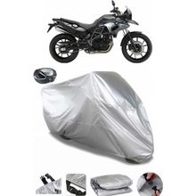 Coverplus Bmw F 700 GS Gri Arka Çanta Uyumlu Su Geçirmez Motosiklet Brandası