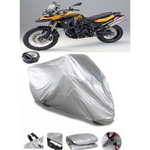 Coverplus Bmw F 800 GS Adventure Gri Arka Çanta Uyumlu Su Geçirmez Motosiklet Brandası