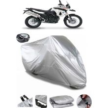 Coverplus Bmw F 800 GS Gri Arka Çanta Uyumlu Su Geçirmez Motosiklet Brandası