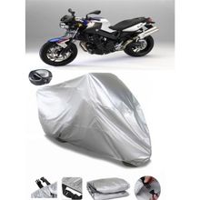 Coverplus Bmw F 800 R Gri Arka Çanta Uyumlu Su Geçirmez Motosiklet Brandası